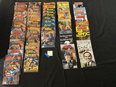 Magazine Box w/ Filmfax, & Other Magazines