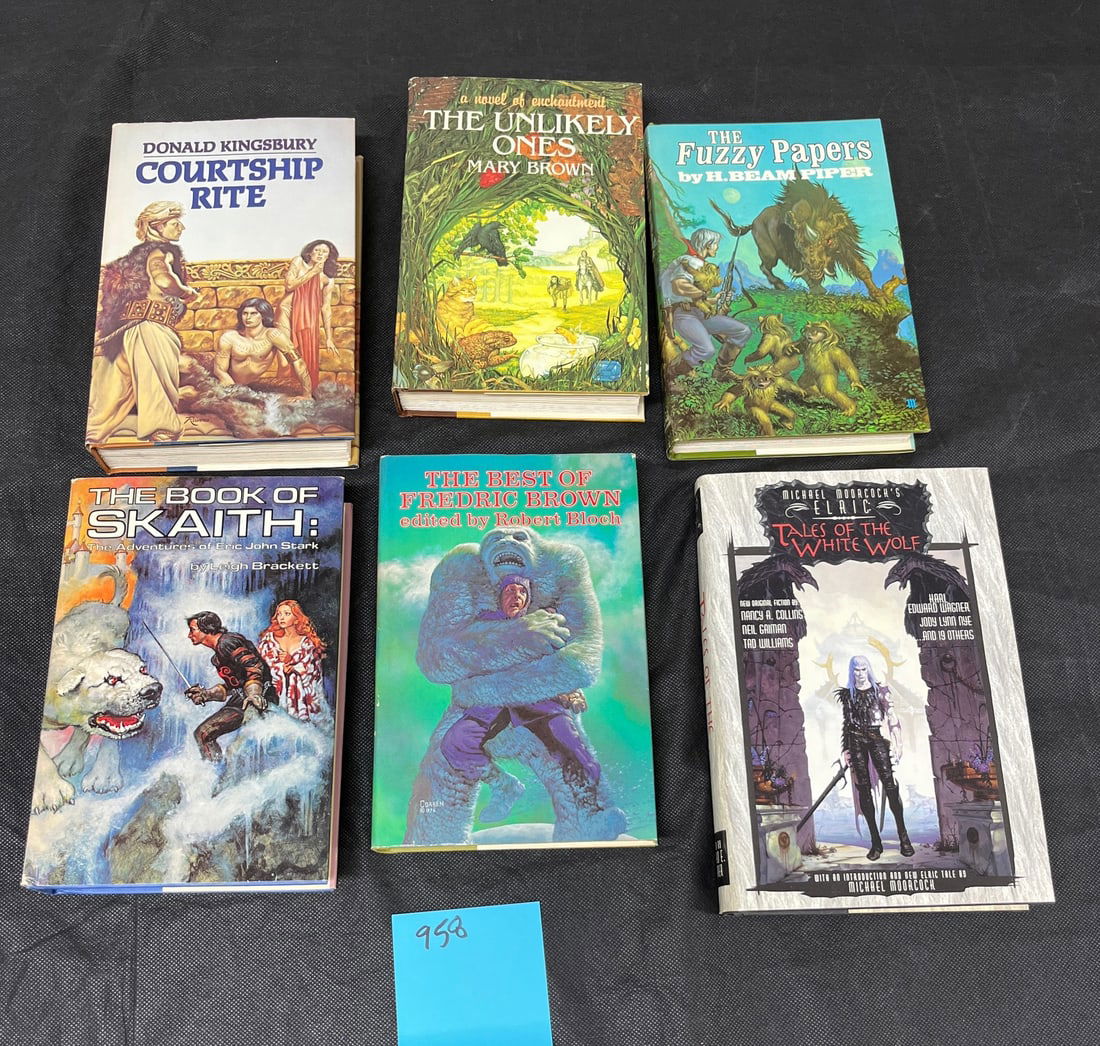 Nice Group of Sci-fi 1st Ed Book Club HC Books (1 of 1)