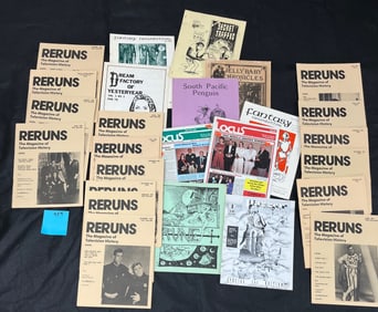 Reruns, Locus, Fantasy + Rare Fanzines