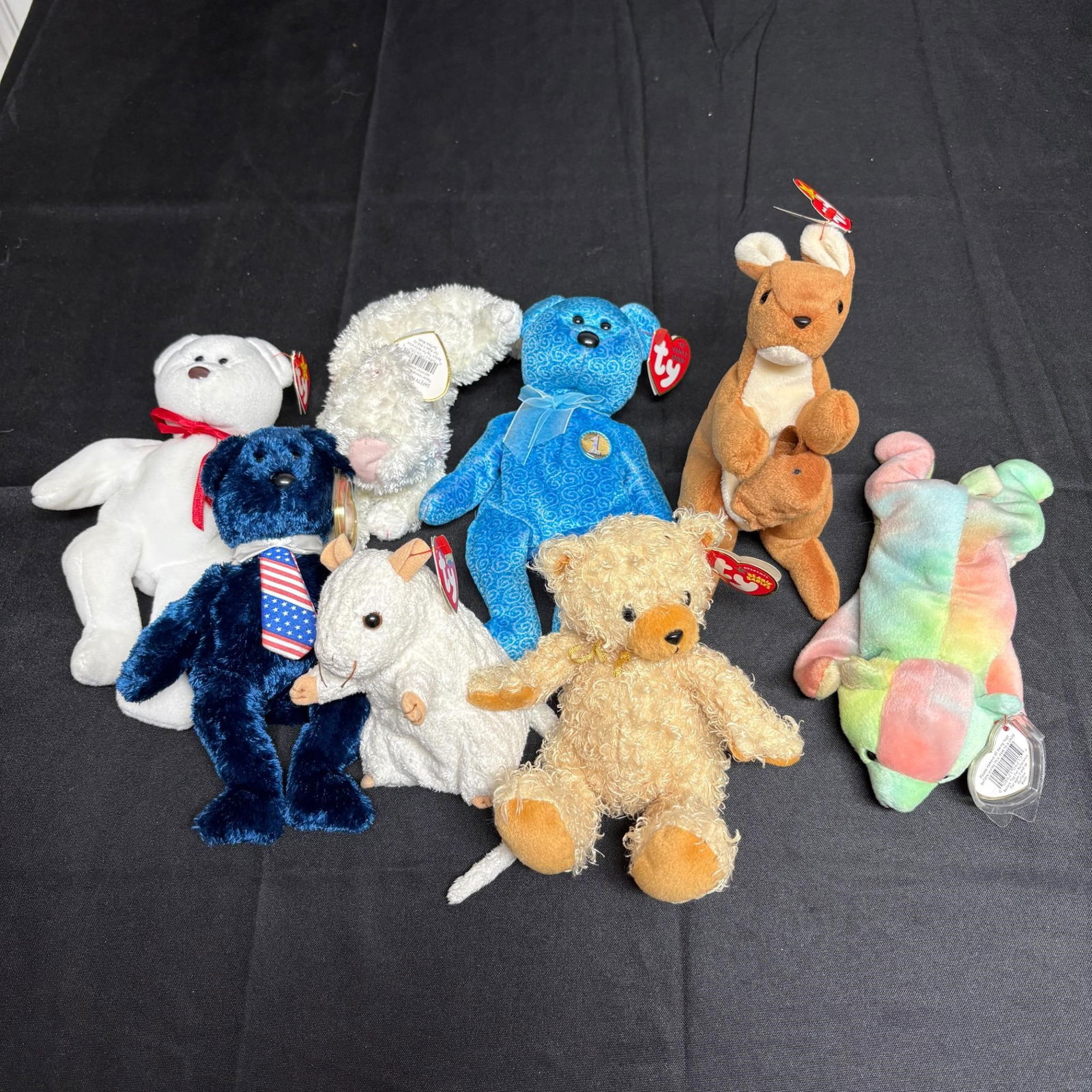 Vintage Beanie Babies, w/ Tags and Errors