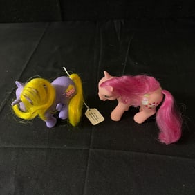 1984 Year 6 My Little Ponies Strawberry Ponies