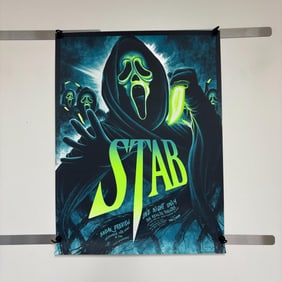 Stab Glow in the Dark Poster