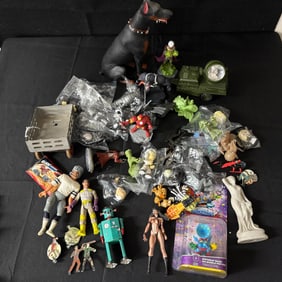Large Group of Misc. mini Action Figures