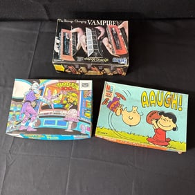 Vintage Puzzles & Models w/TMNT Peanuts