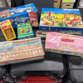 Large Group of Vintage Toys Some NIB