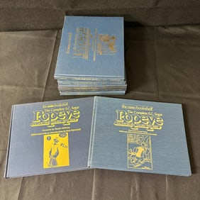 E.C. Seger Popeye Comic Strip Omnibus Lot