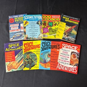 Space Adventures + Group of Pocket Digest Books
