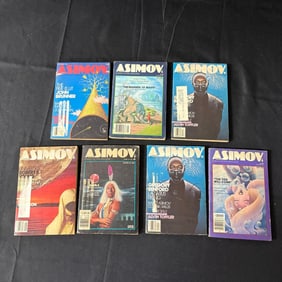 Group of Isaac Asimov Pocket Digest Books