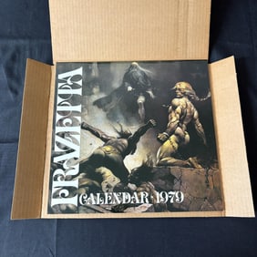 Frank Frazetta Unused 1979 Calendar NIB