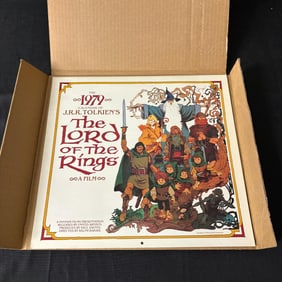 Lord of the Rings 1979 NIB Calendar Unmarked