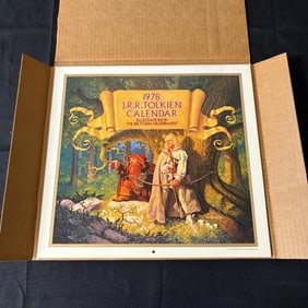 1978 J.R.R. Tolkien NIB Calendar Unmarked