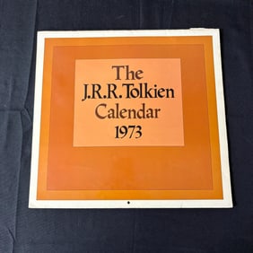 1973 J.R.R. Tolkien Calendar NIB