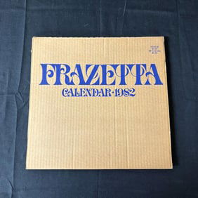 1982 Frank Frazetta Calendar NIB Unopened