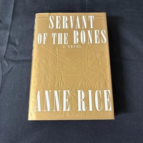 Anne Rice Servant of the Bones 1st Print Edition