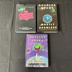 Douglas Adams Hard Cover 1st Print Novels