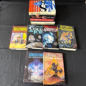Group of Hard Cover 1st Ed. Novels w/ Space Opera
