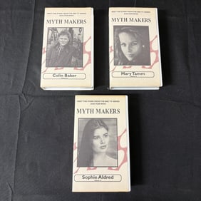 Myth Makers Dr. Who VHS Tapes RARE