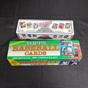 Topps & Upper Deck Opened Factory Baseball