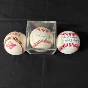 Signed Baseballs & World Series Baseball