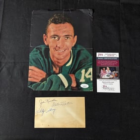Bob Cousy Signed Photo + JSA/COA