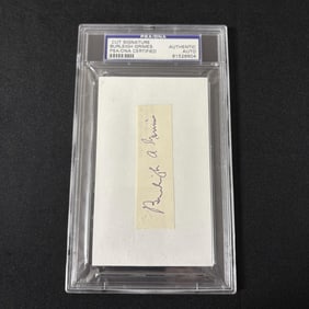 Burleigh Grimes Signed Cut PSA/DNA