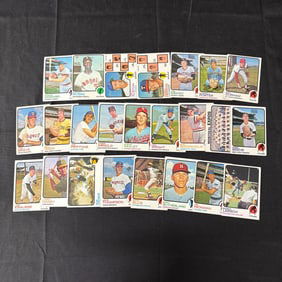 Group of 1973 Topps Baseball Cards