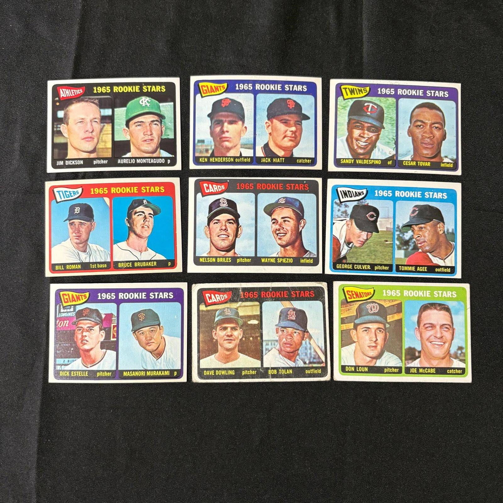 Group of 1965 Topps Rookie Cards (1 of 2)