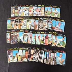 1971 Topps Baseball Card Lot