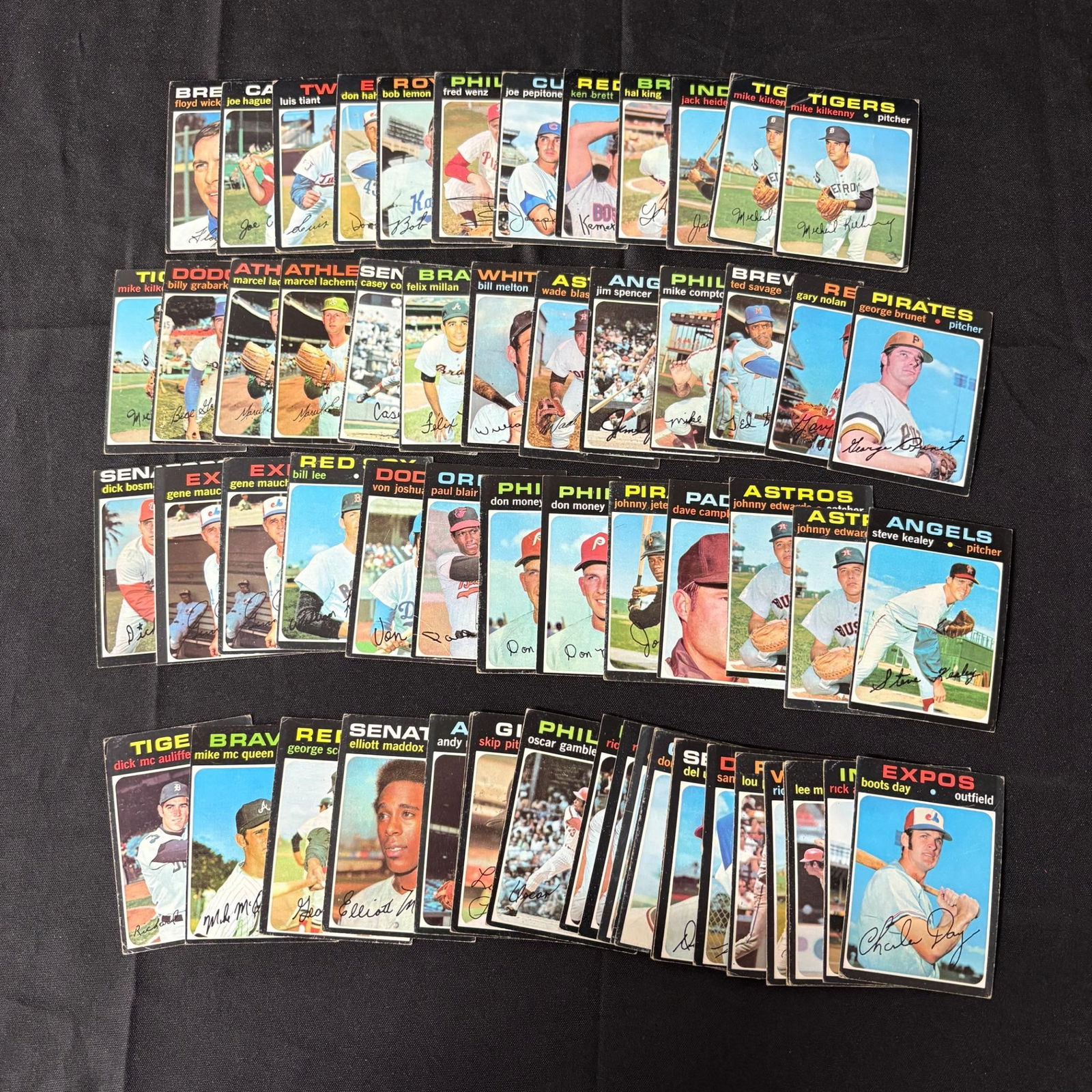 1971 Topps Baseball Card Lot (1 of 2)