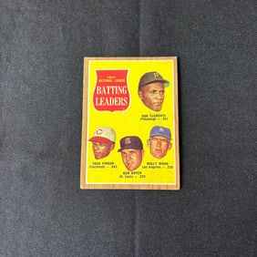 Roberto Clemente 1962 Topps Baseball #52