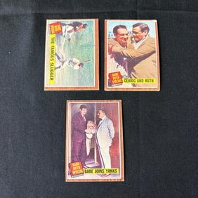 Babe Ruth 1962 Topps Baseball Cards