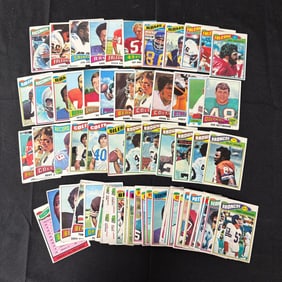 1975, 1977 Topps Football Card Lot