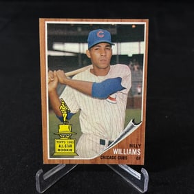 Billy Williams 1962 Topps Baseball Card #288 Trimmed