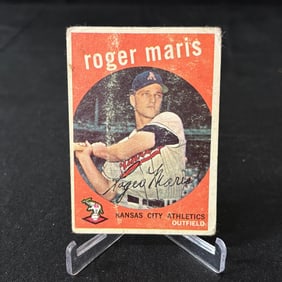 Roger Maris 1959 Topps Baseball #202