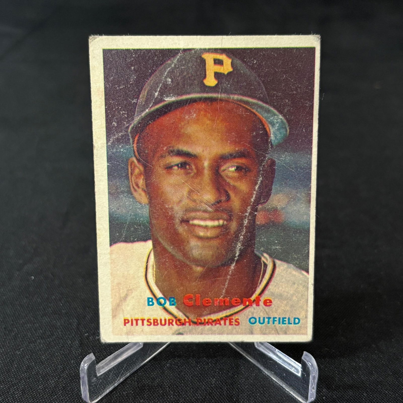 Roberto Clemente 1957 Topps #76 (1 of 2)