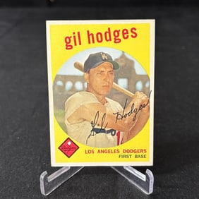Gil Hodgers 1959 Topps Baseball Card #270