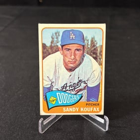 Sandy Koufax 1965 Topps Baseball Card #300