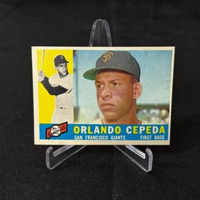 Orlando Cepeda 1961 Topps Baseball Card #450