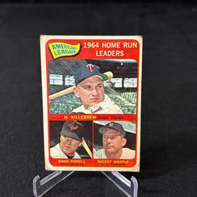 Mickey Mantle 1965 Topps LL Baseball Card #3