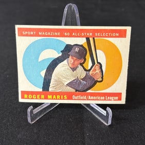 Roger Maris 1960 Topps Baseball Card #565