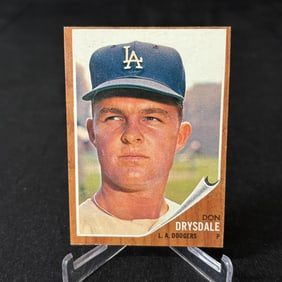 Don Drysdale 1962 Topps Baseball Card #340