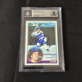 Ryne Sandberg Autograph Beckett Authentic