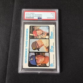 PSA 5 Rookie 3rd Basemen, Schmidt 1973 Topps