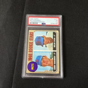 PSA 1.5 Mets Rookies, Nolan Ryan 1968 Topps