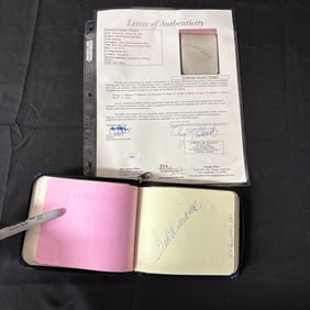 JSA LOA Baseball Autograph Album Ted Williams +