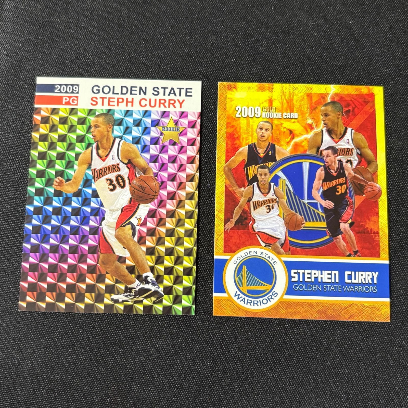 Stephen Curry Rookie Tribute Cards (1 of 2)
