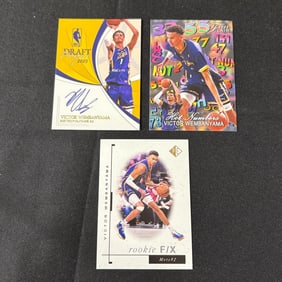 Victor Wembenyama Rookie Tribute Cards