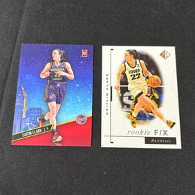 Caitlin Clark Rookie Year Basketball Cards