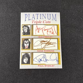 Kiss Facsimile Triple Cuts Card