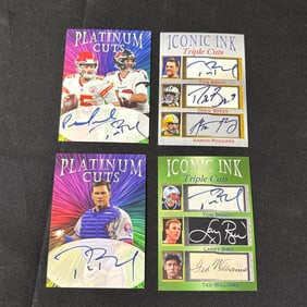 Football Limited Edition Facsimile Cards Brady +